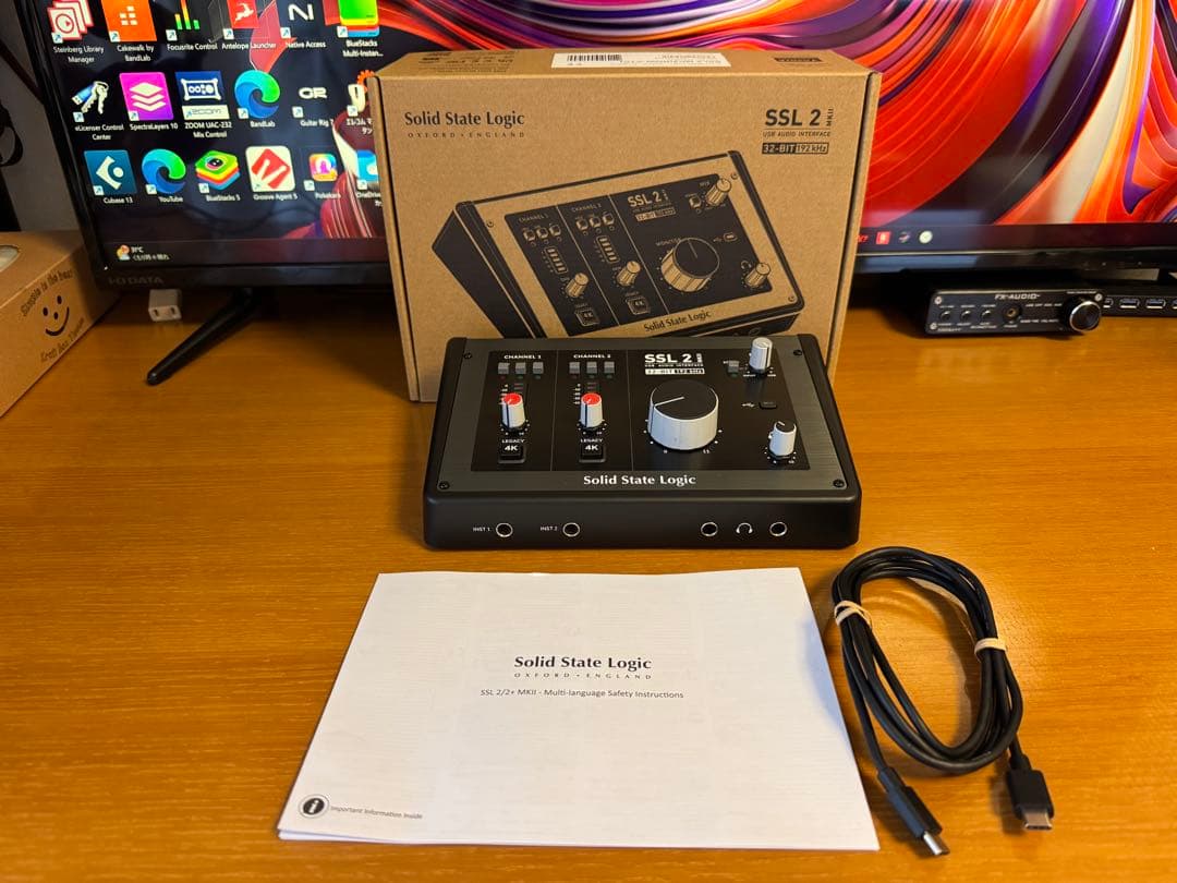 専用:Solid State Logic SSL2 mkII Solid State Logic SSL 2 MKII 2 x 2 USB-C Audio Interface | Sweetwater