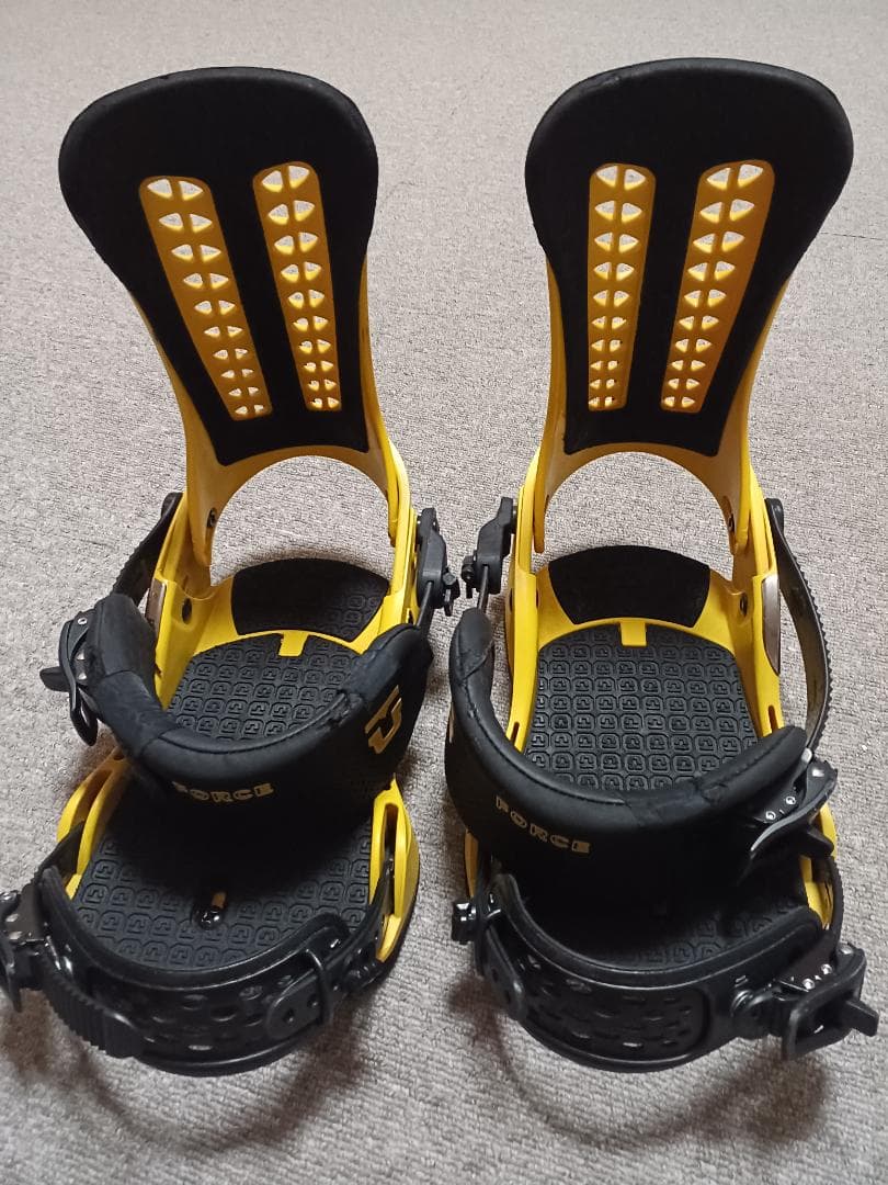 UNION FORCE Mサイズ イエローUNION force 2021/22 ビンディング M