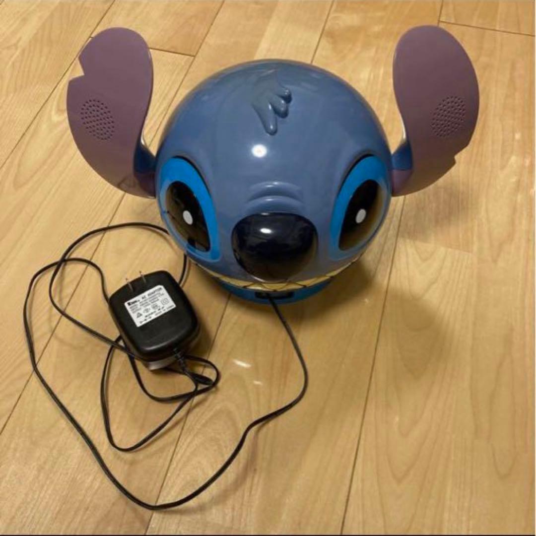 匿名配送 超貴重 スティッチ CDプレイヤー ラジオ CDプレーヤー