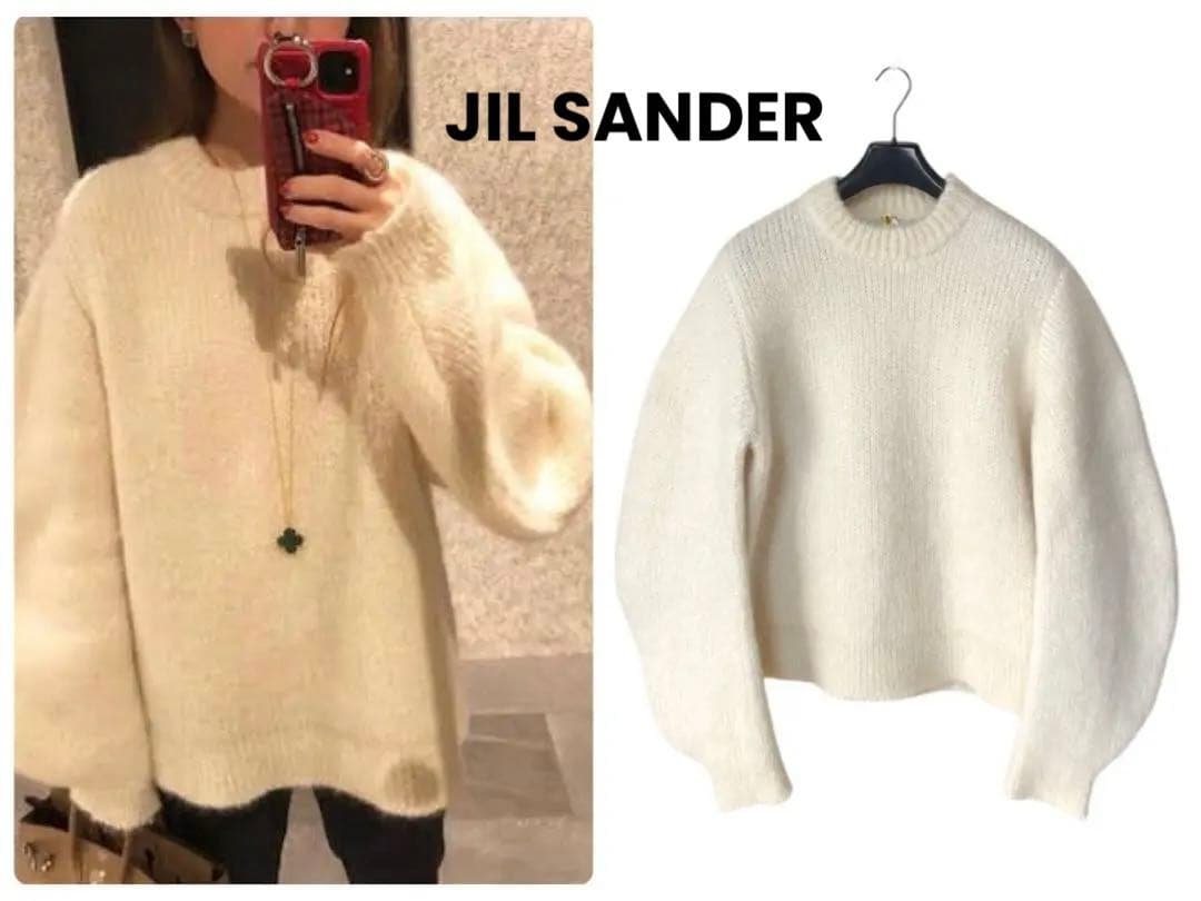 ◇極美品◇JIL SANDER◇モヘア◇ニットセーター◇定価14万円 - メルカリ