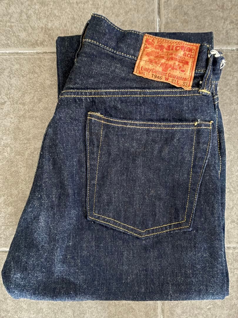 パンツ sugarcane super denim collectibles 1946 SUGARCANE Super “Denim” Collectibles #07 13.5oz DENIM WAIST