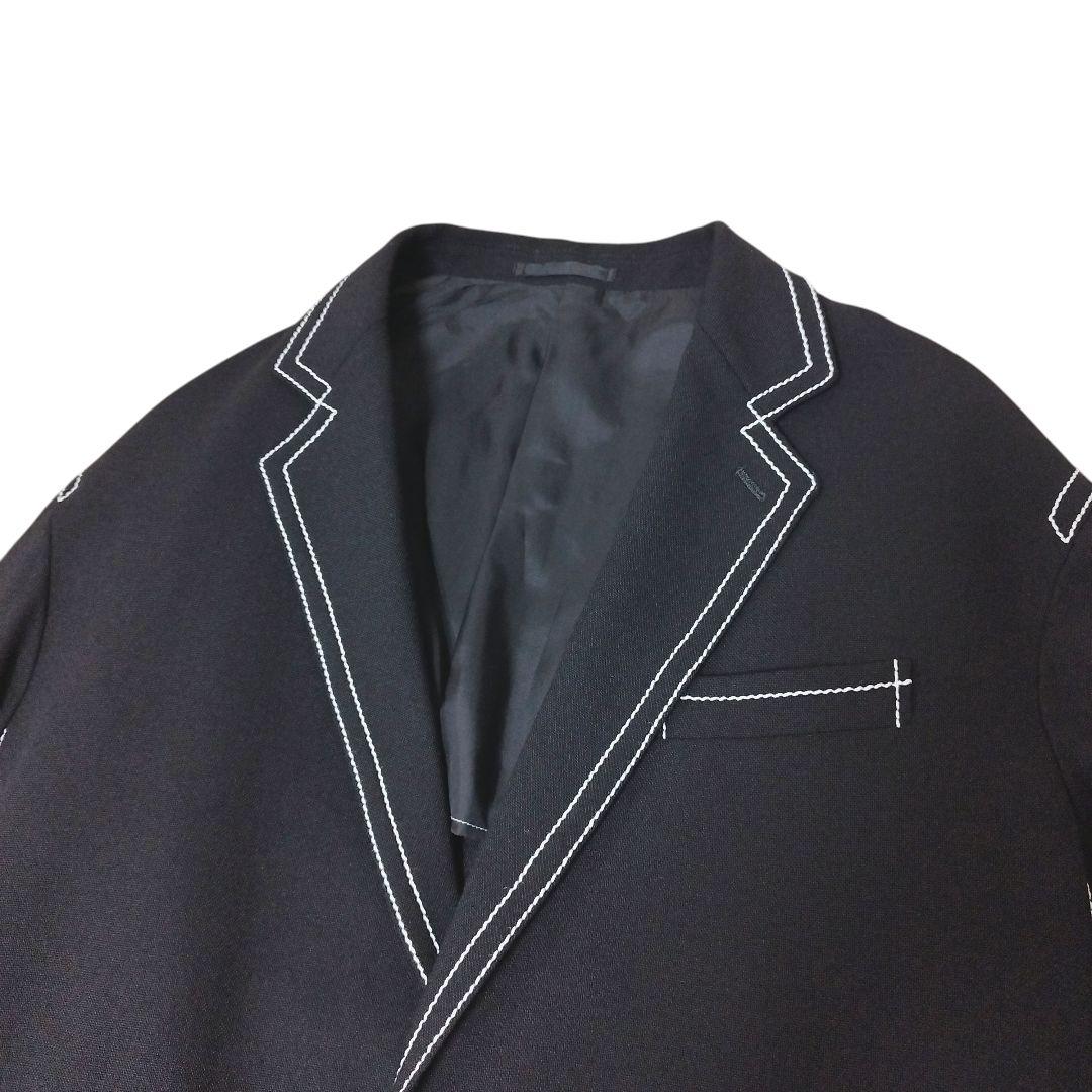 UNITED TOKYO 0ステッチブラックブレザー XL 人気 商品 通販