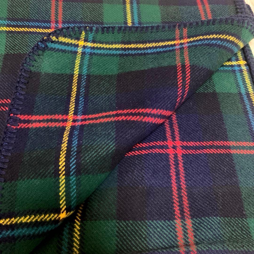 Ralph Lauren タータンチェック ブランケット - メルカリ
