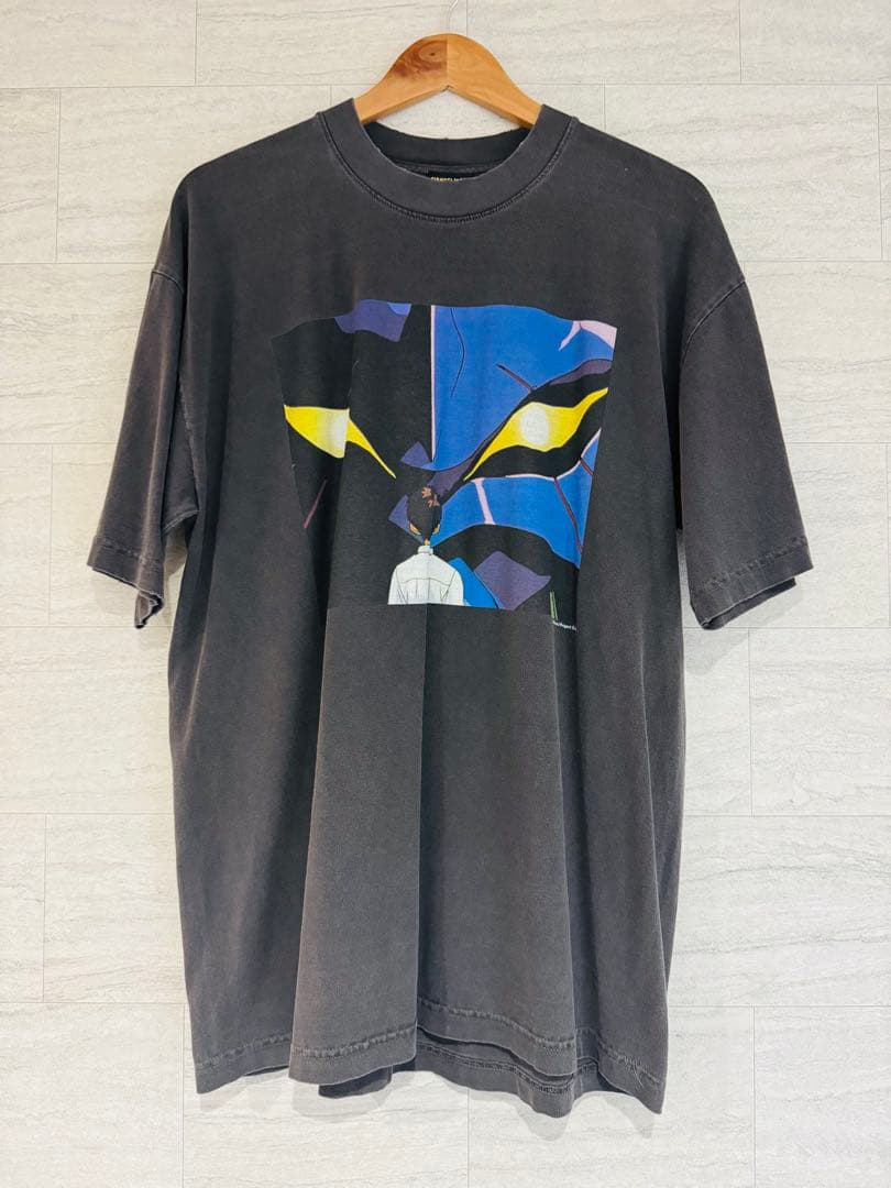 トップス EVANGELI0N:95 0001 T-Shirt BLACK EVANGELION:95】0001 T-Shirt/BLACK(M BLACK): ファッション