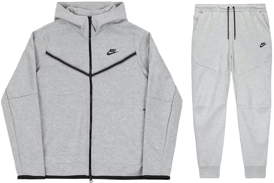 nike(ナイキ）テックフリース グレー - メルカリ