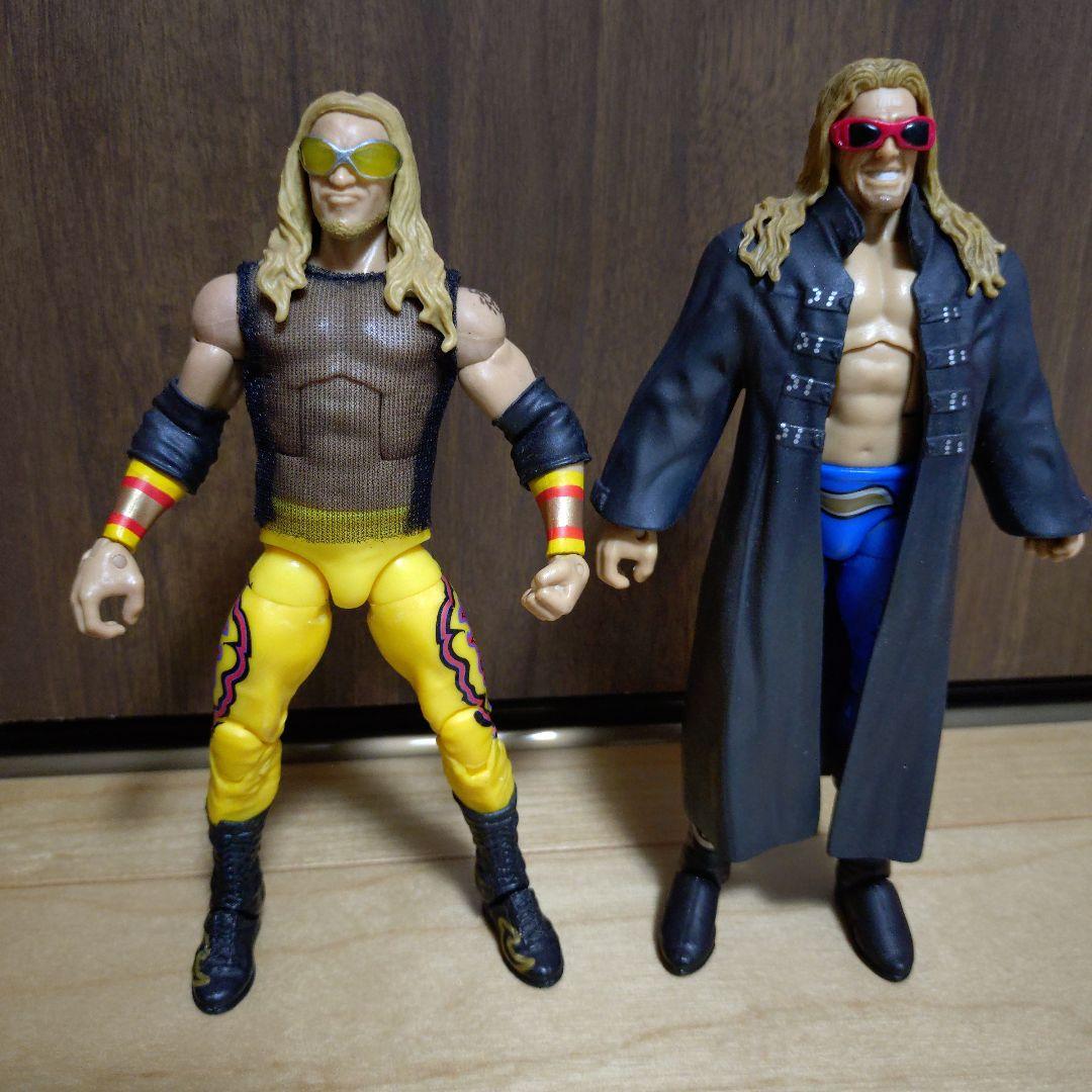 エッジ　＆　クリスチャン　WWE フィギュア　エリート　新日本プロレス Amazon.co.jp: Mattel WWEエリートコレクション アクションフィギュア