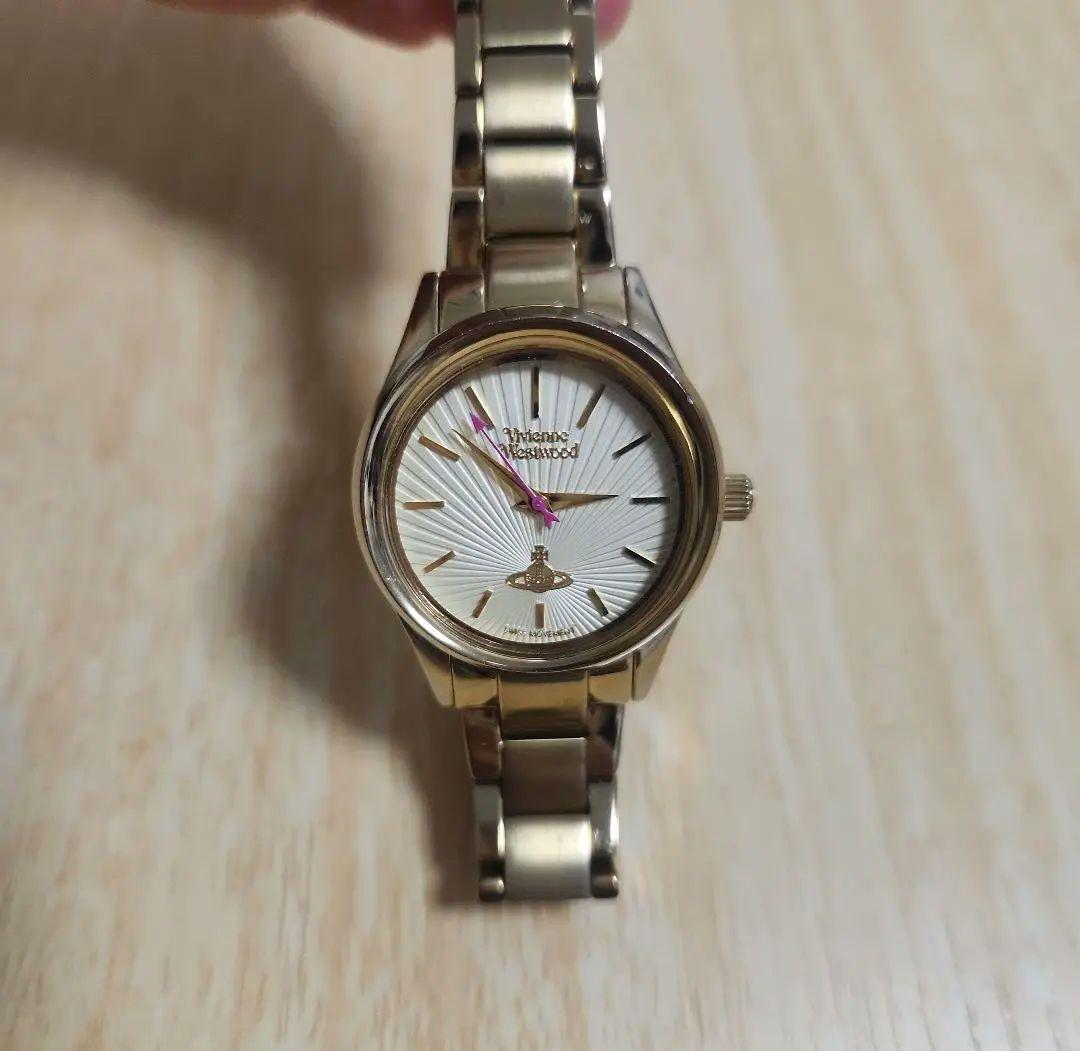 Vivienne Westwood 時計 ゴールド シルバー文字盤 ヴィヴィアンウエストウッド ゴールドレーベルVivienne Westwood Gold