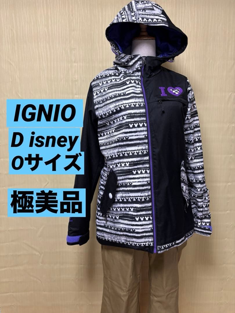 イグニオ　ディズニー　レディース　Oサイズ　スキーウェア　スキーウエア　LL イグニオ ディズニー レディース Oサイズ スキーウェア スキーウエア