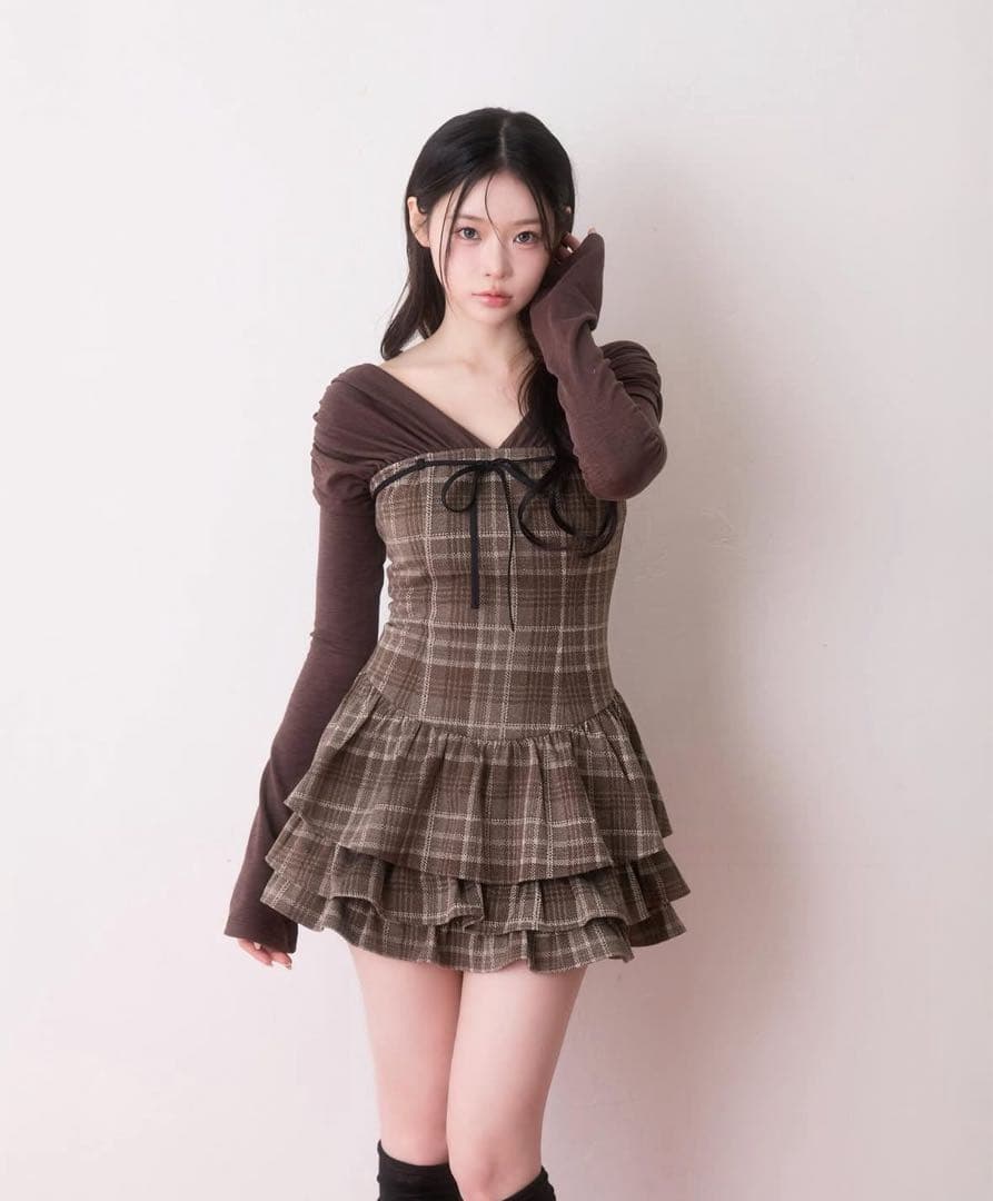 bubbles バブルス check layered onepiece 𝘽𝙐𝘽𝘽𝙇𝙀𝙎 𝙣𝙚𝙬 𝙖𝙧𝙧𝙞𝙫𝙖𝙡𝙨 𝘿𝙚𝙘𝙚𝙢𝙗𝙚𝙧