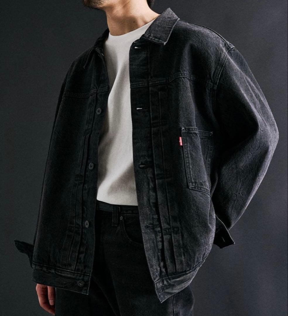 Levis 30th EDIFICE別注 Type 1 ジャケット対戦 赤耳 - メルカリ