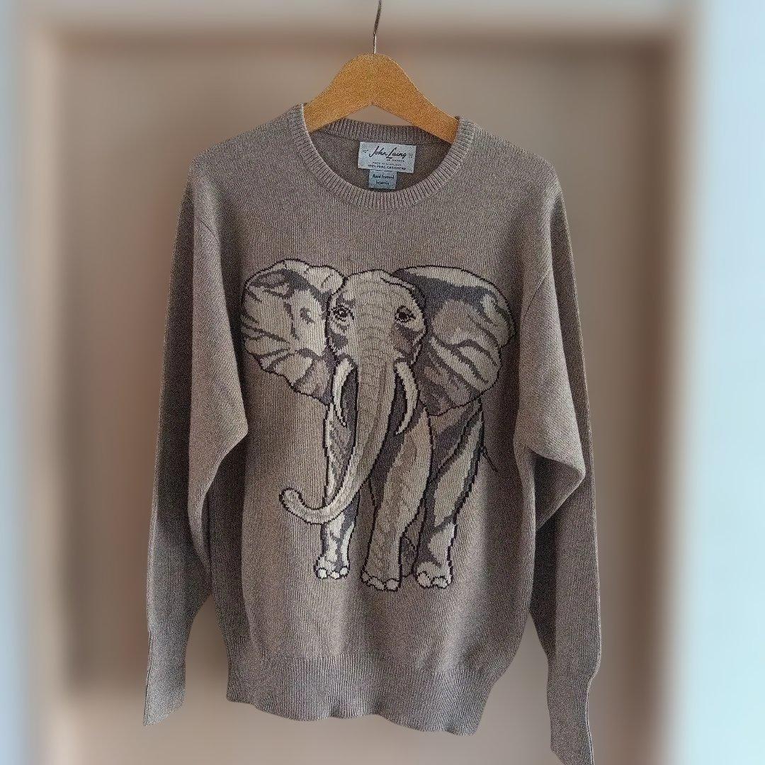 42 スコットランド製 カシミヤ ニット pure cashmere スコットランドカシミヤ Vネックニット | GALERIE VIE (Women