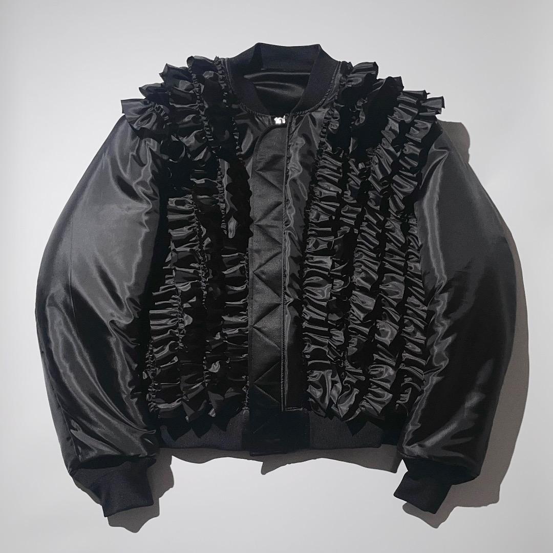 25ss BLACK COMME des GARCONS フリルボンバーブルゾン - メルカリ