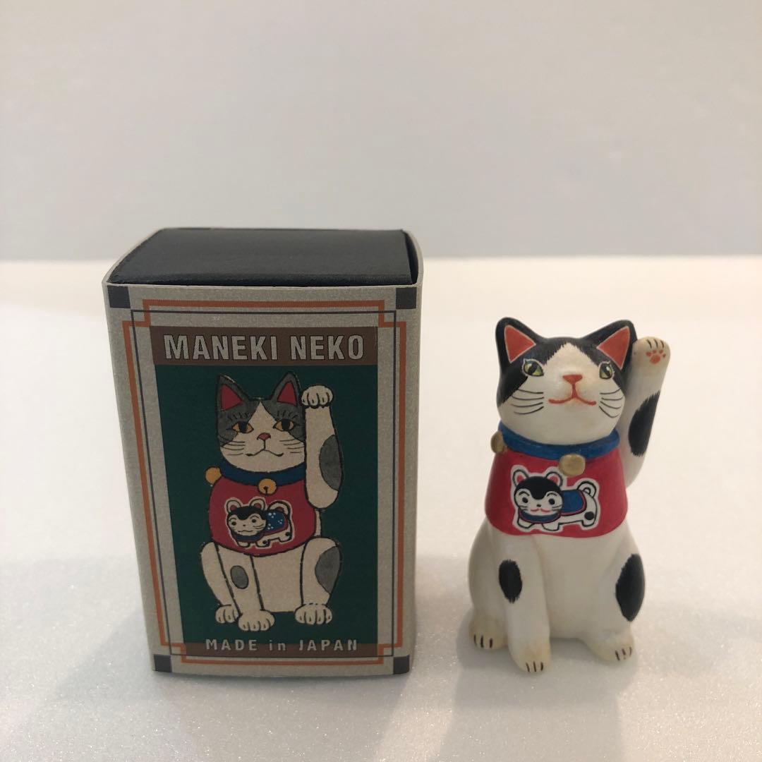 新品】天野千恵美 招き猫 CATBOX 海猫堂 置物 犬張子 H7cm - メルカリ