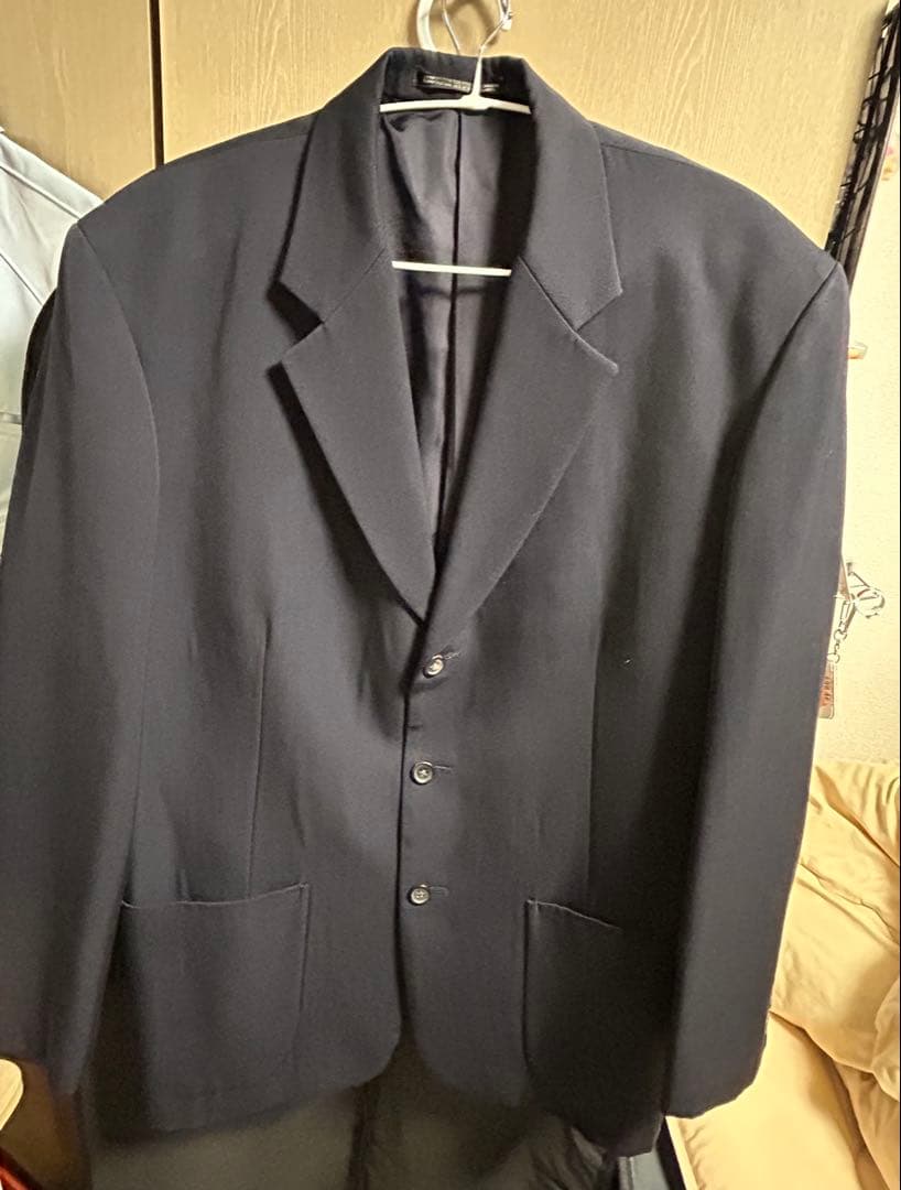 90s yohji yamamoto テーラードジャケット　ウールギャバ Yohji Yamamoto - Yohjiyamamoto ウールギャバジン ジャケットの通販