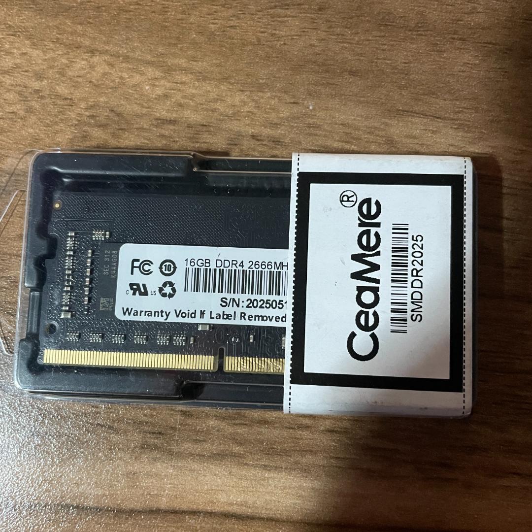 SKhynix DDR4 2666 16GB ×1枚 計16GB - メルカリ