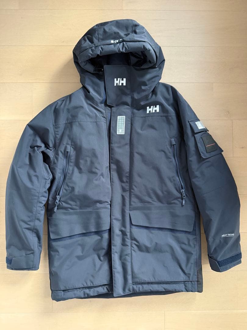 ジャケット・アウター HELLY HANSEN OCEAN BALDER JACKET Navy M ヘリーハンセン(HELLY HANSEN) ダウンジャケット オーシャンバルドール