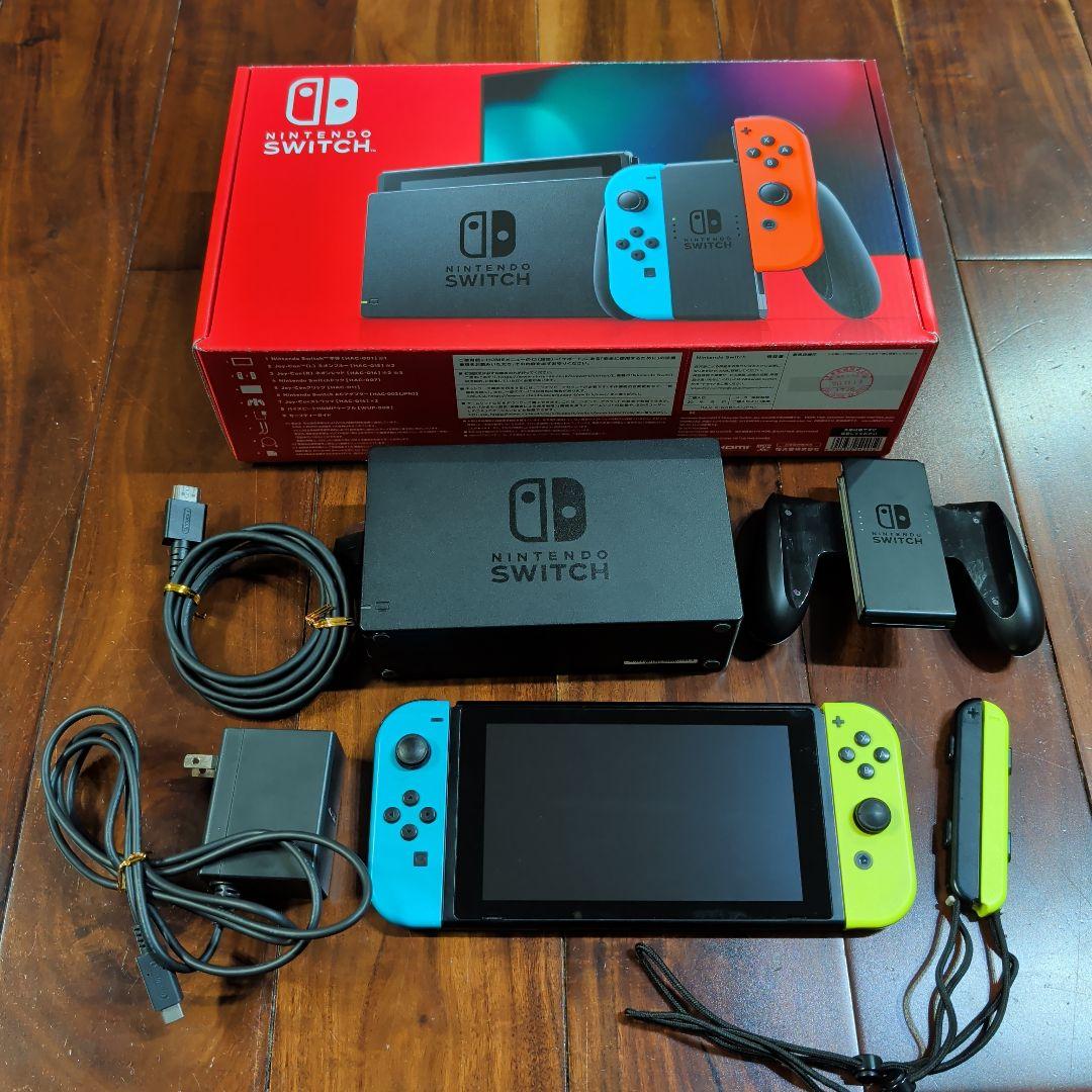 Nintendo Switch 本体 青と黄のジョイコン 楽天市場】任天堂純正/日本国内仕様【Switch】Joy-Con(L)ブルー/(R