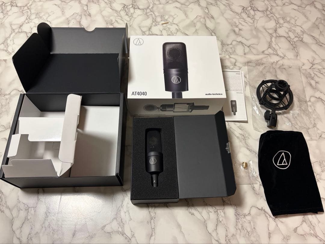 audio technica ( オーディオテクニカ ) AT4040 マイク AT4040｜マイクロホン：コンデンサーマイク｜オーディオテクニカ