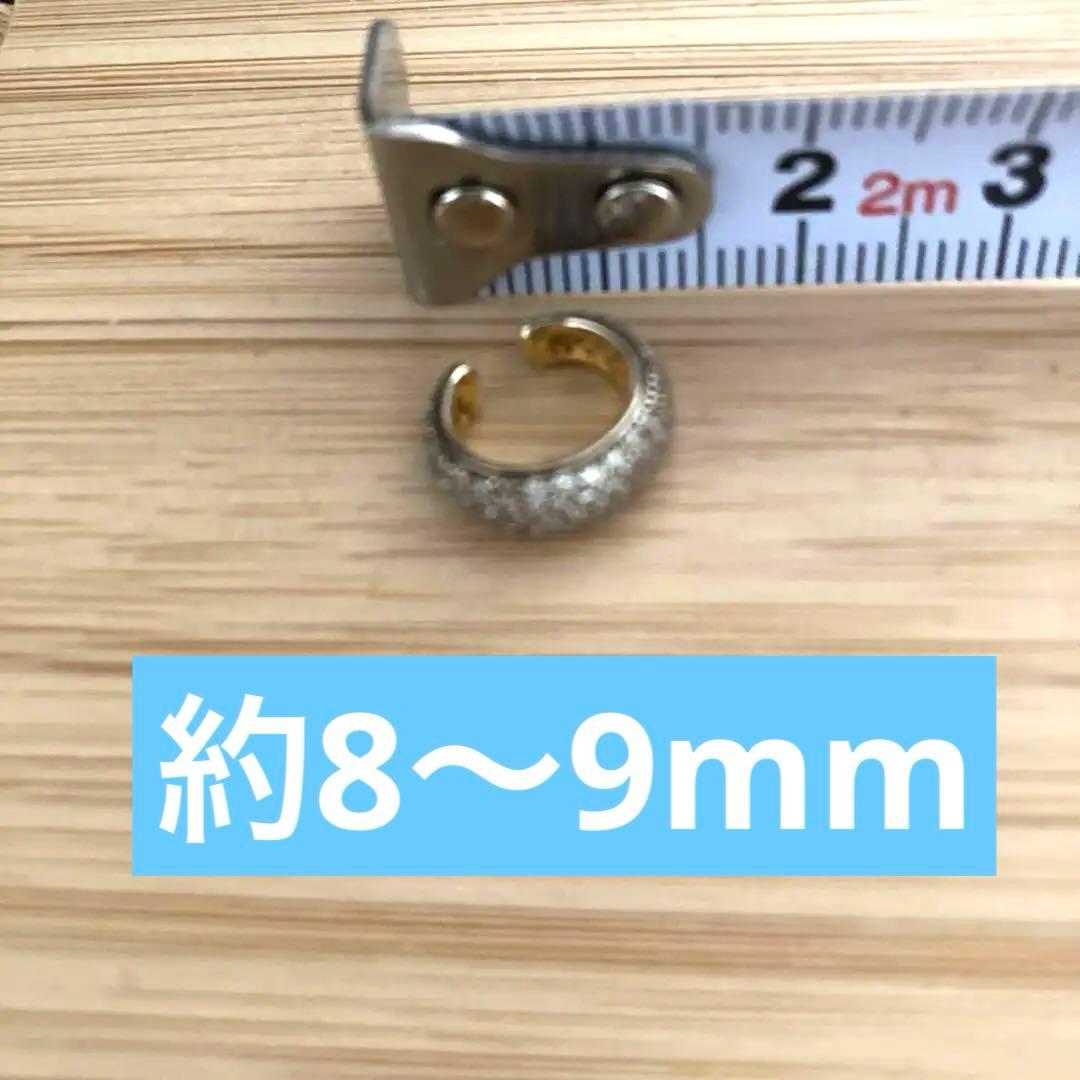 ☆試着のみ☆ 付属品あり TOM WOOD EAR CUFF ジルコニア