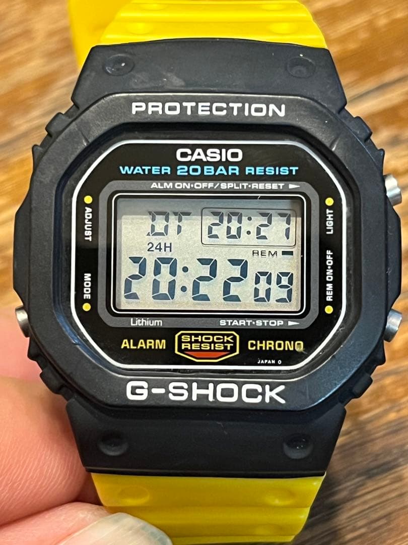 CASIO G-SHOCK DW-5600 初代スピードモデル 20BAR表記 - メルカリ