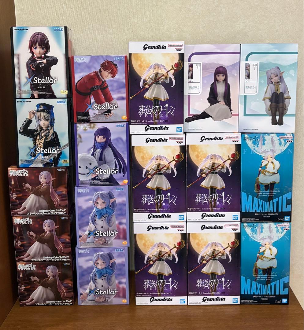 18個セット プライズフィギュア まとめ売り 葬送のフリーレン ガルクラ