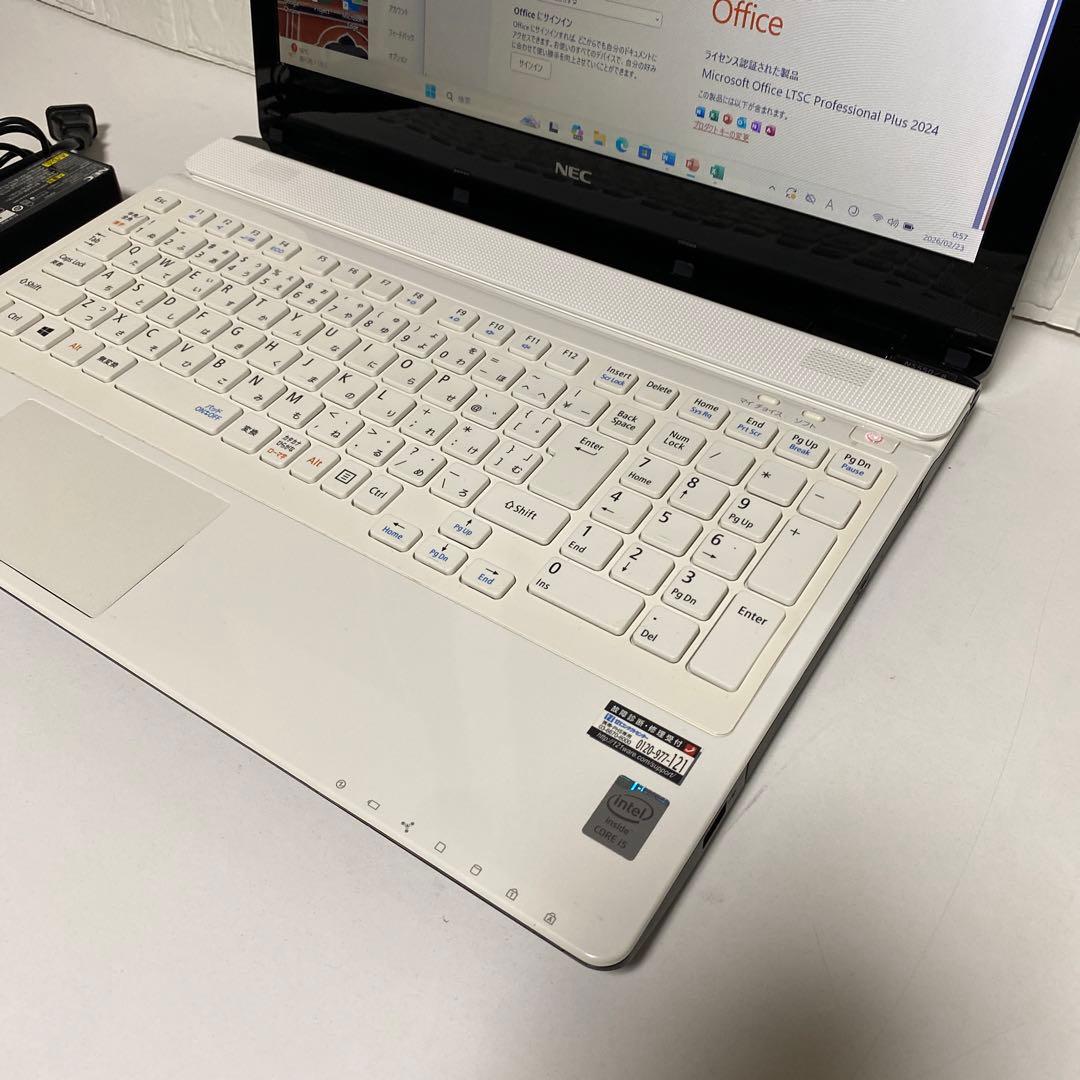 Windows11オフィス2024年Corei5 メモリ8GB SSD NEC - メルカリ