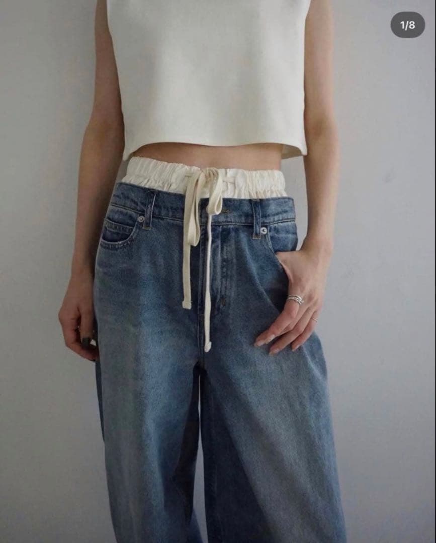 【最終値下げ】TODAYFUL Layered Waist Denim TODAYFUL（トゥデイフル）の「Layered Waist Denim（デニムパンツ