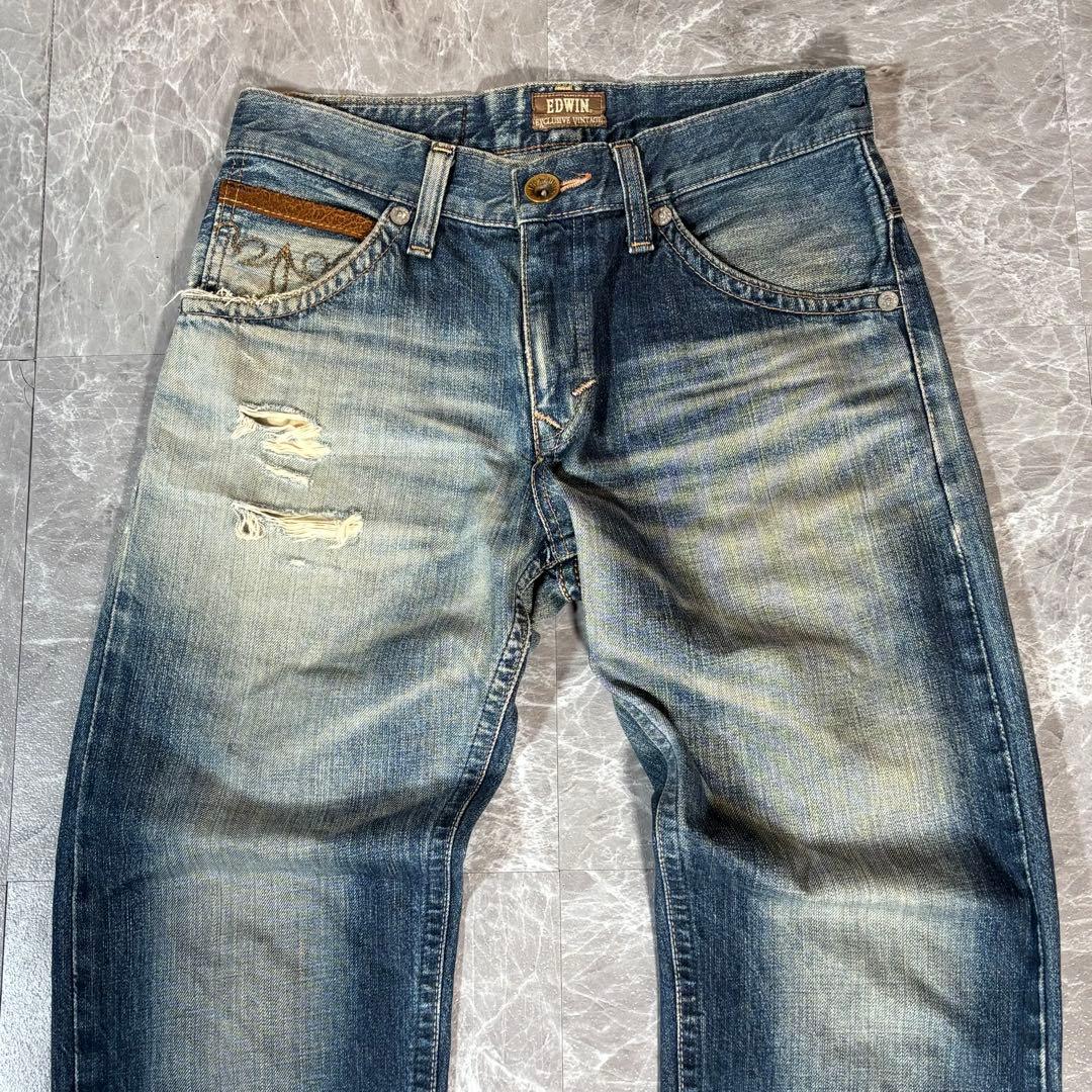 00s【archive】damage grunge denim/Y2K/鬼ヒゲ - メルカリ