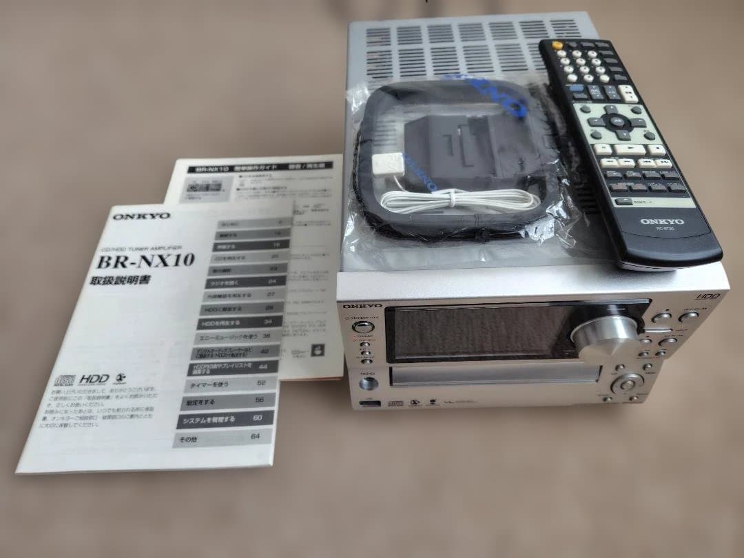 ONKYO CD/HDDチューナーアンプシステム BR-NX10 Amazon.co.jp: ONKYO CD/HDDチューナーアンプシステム BR-NX10A(S