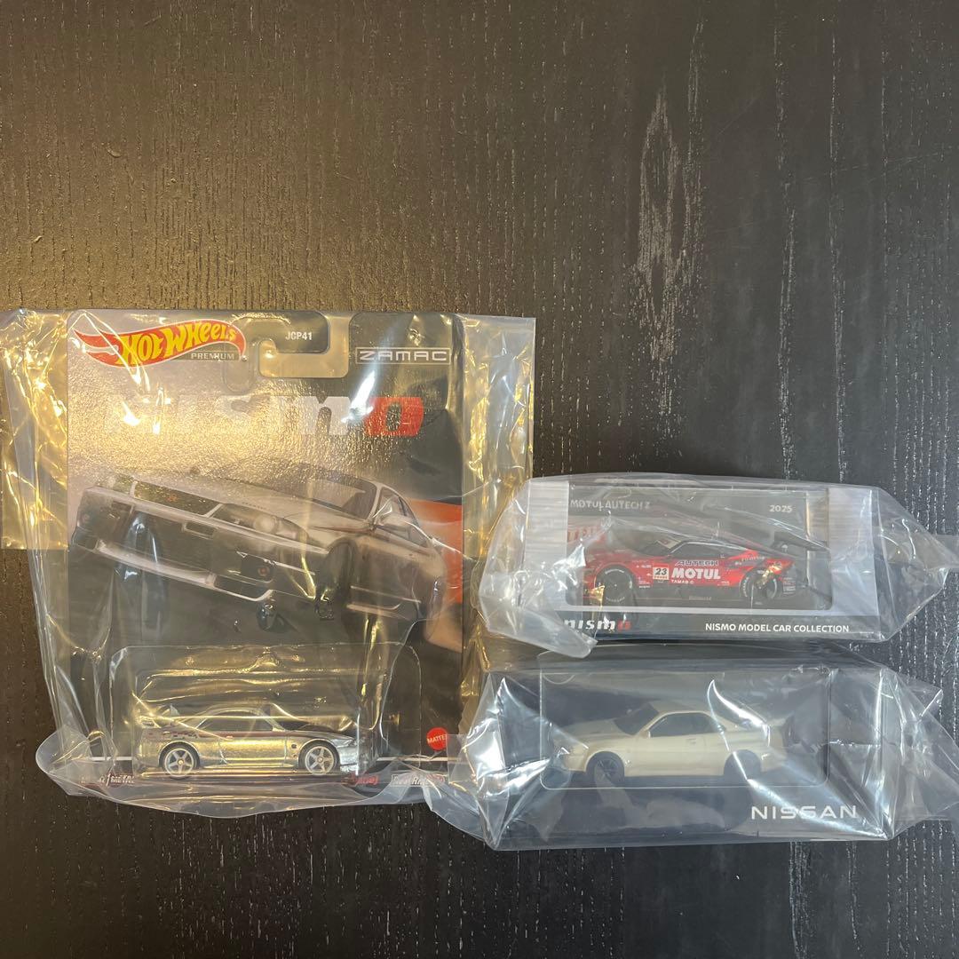 Hot Wheels Nismo 日産　ミニカーセット NISMO FESTIVAL 2024で限定のZAMAC SKYLINE R32 NISMO S-tune！ | Hot
