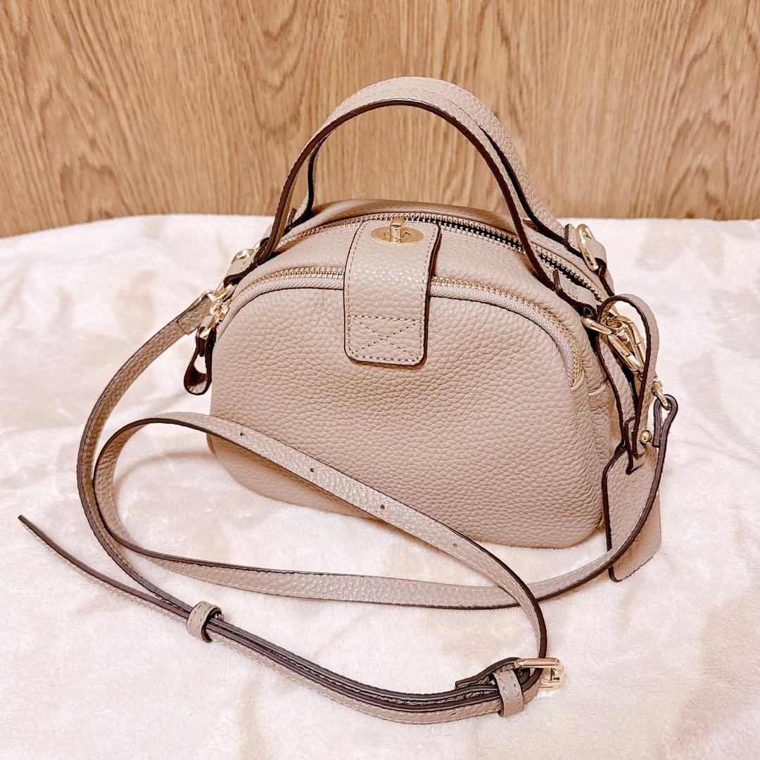 andmary Valentine ribbon leather bag