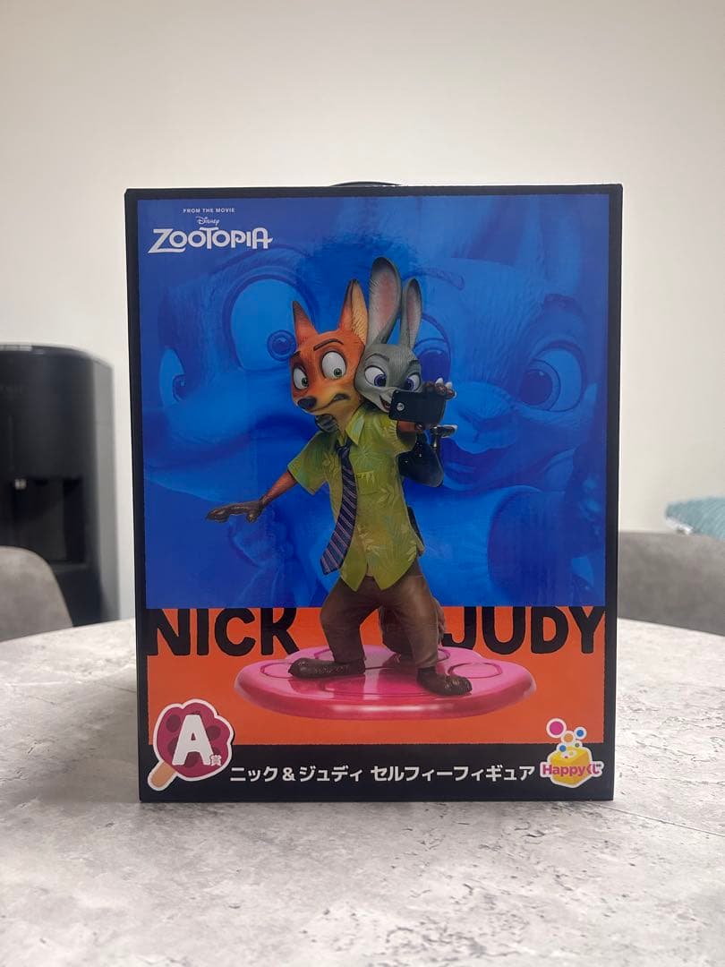 ズートピア ニック & ジュディ セルフィーフィギュア ハッピーくじ A賞