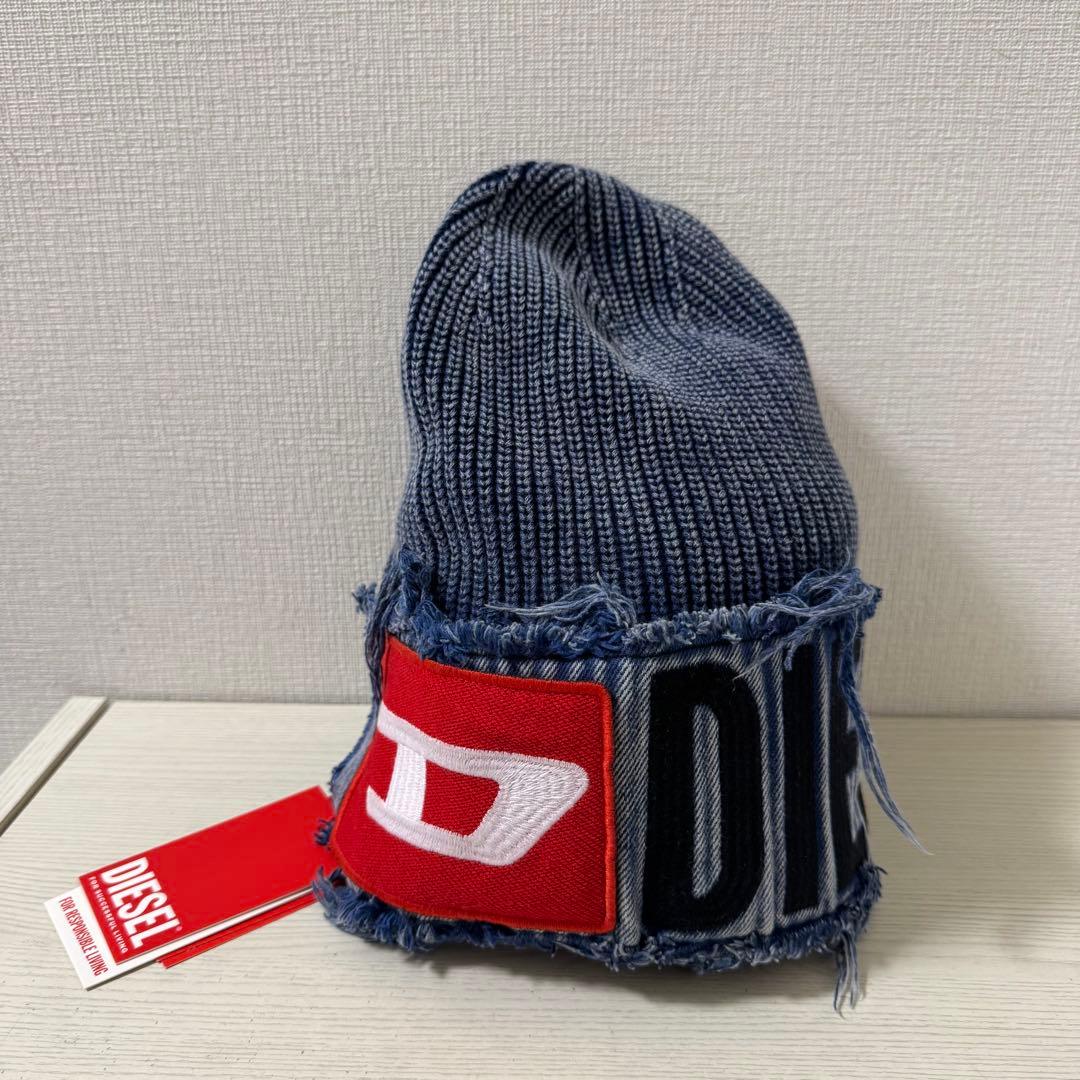 完売品】【新品タグ付き】DIESEL ディーゼル ニットキャップ K-FROK