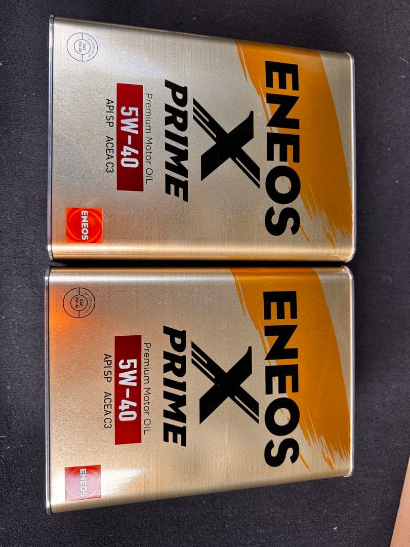 ✨ENEOS X PRIME 5W-40 エンジンオイル 2缶 - メルカリ
