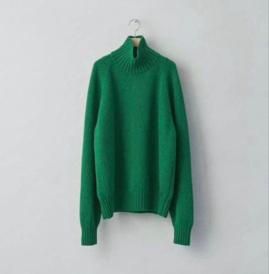 stein EX FINE LAMBS LOOSE HIGH NECK ニット stein / シュタイン】EX FINE LAMBS LOOSE HIGH NECK KNIT LS - DARK
