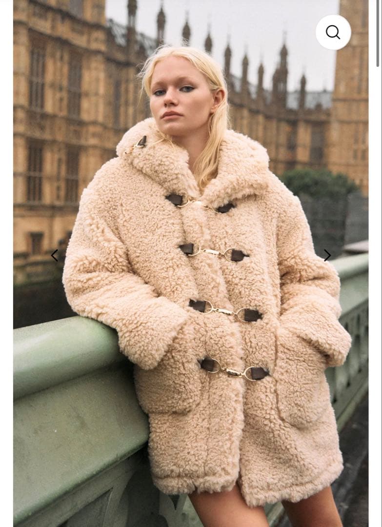 THE TOE Trafalgar boa coat ボアコート プードル THE TOE TRAFALGAR BOA COAT ボアコート 正規品 - メルカリ