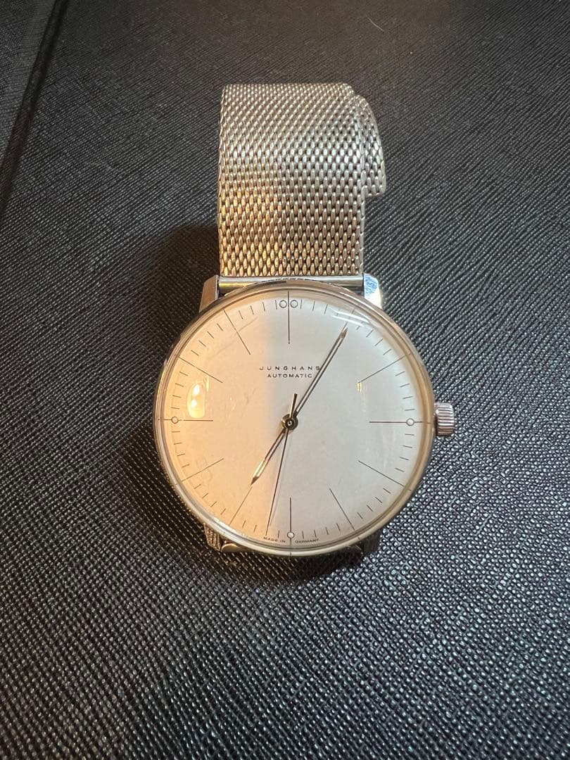 JUNGHANS マックスビル　自動巻き Junghans（ユンハンス） マックスビル バイユンハンス 腕時計 max bill