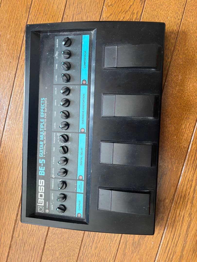 BOSS BE-5 ボス マルチエフェクター ビンテージ vintage☆ペダル検証