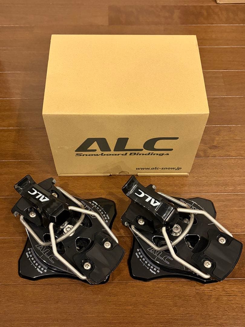 ALC スノーボードビンディング シルバーSサイズ　25-26 アルペンスノーボード ビンディング 25/26 ALC BINDING カラー PINK S