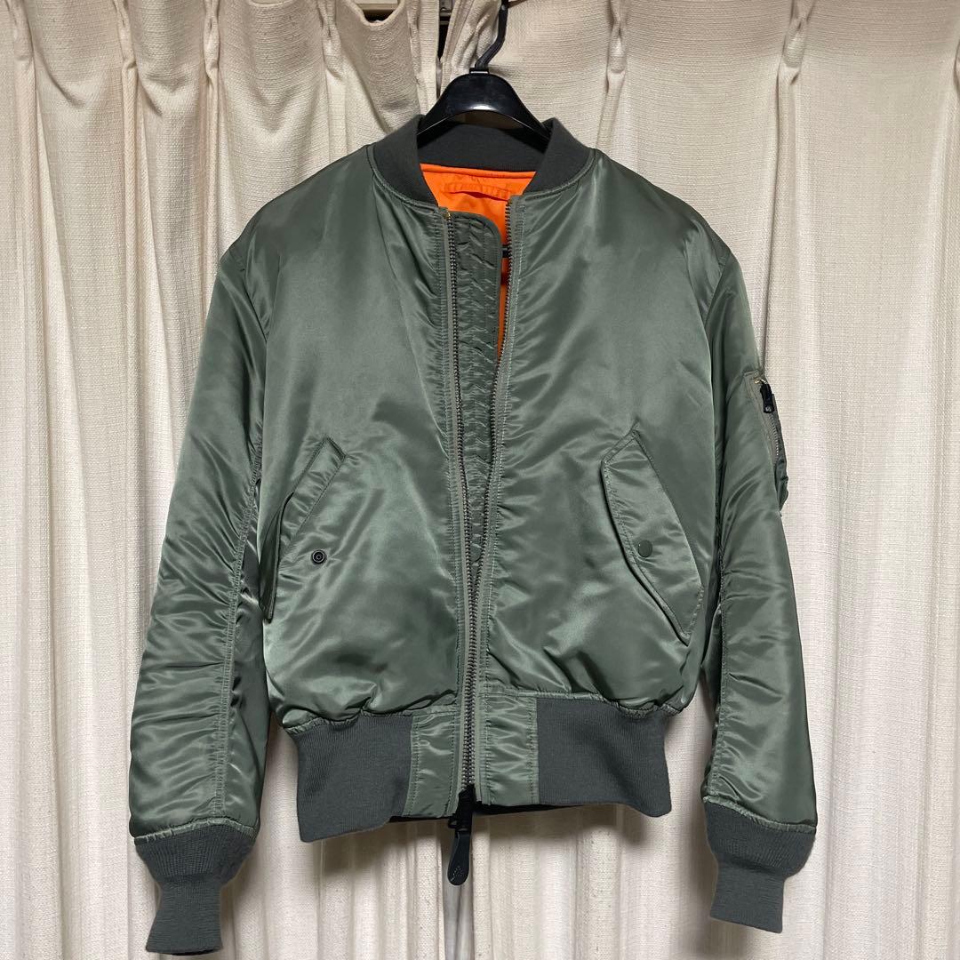 ALPHA MA-1 縦ステッチ　スティーブマックイーンモデル　ハンターモデル 縦ステッチ MA-1 ハンターモデル M PATLIOT UNIFORMSの通販 by USAGI's