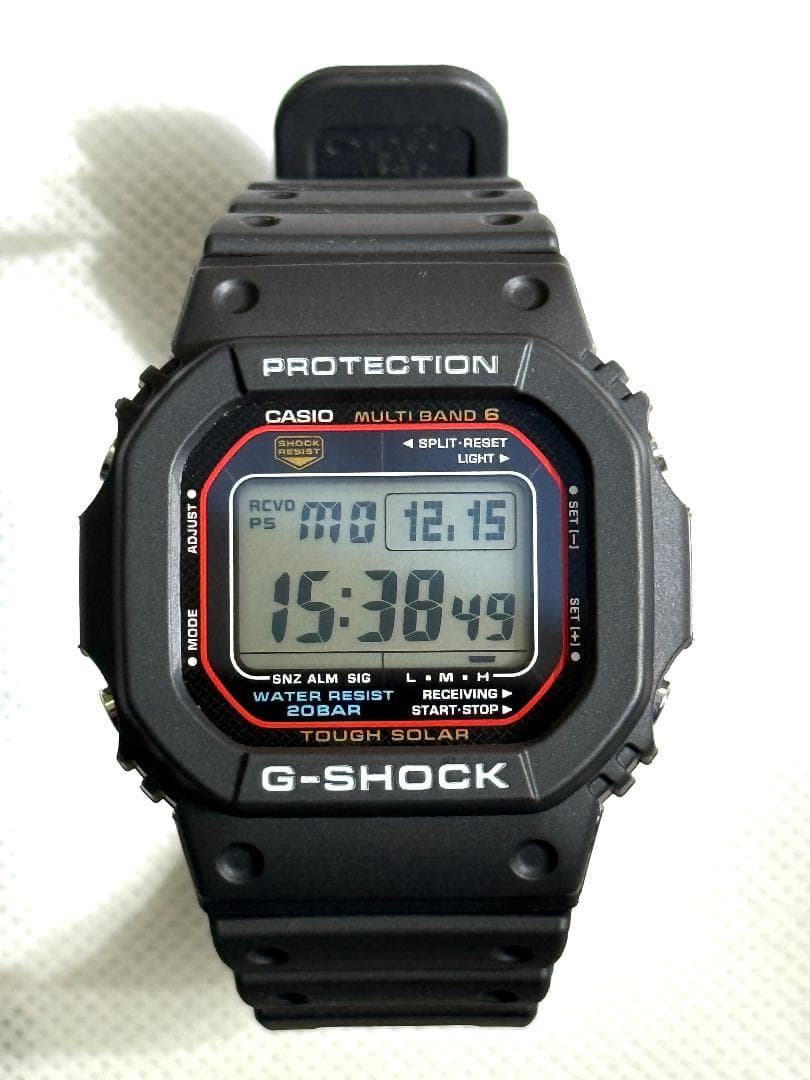【美品・使用期間超短期】CASIO G-SHOCK GW-M5610U-1JF Casio Men's G-SHOCK Solar Radio Wave, 20 Bar Water Resistant, GW