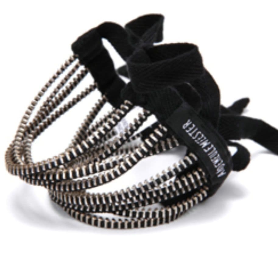アクセサリー ANN DEMEULEMEESTER 10SS ZIPPER bracelet ANN DEMEULEMEESTER 