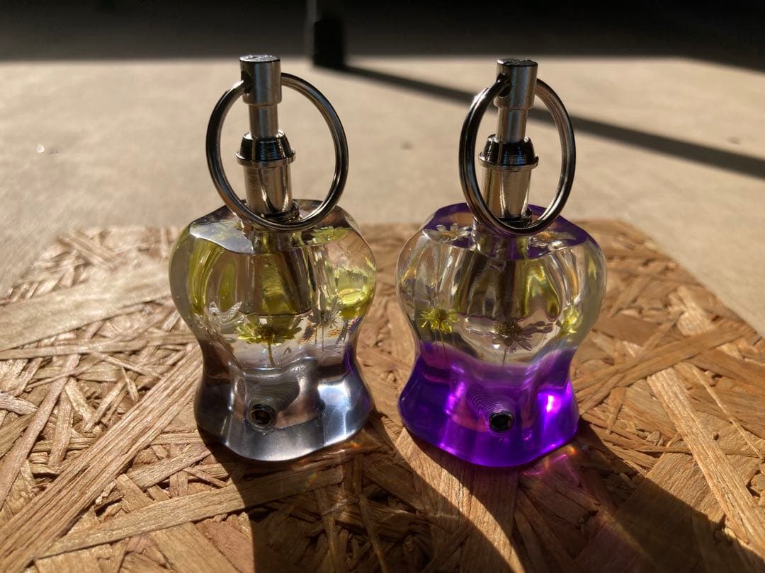 tさま　リクエスト品　水中花　キーグリップ　2点　クイックリリース ロッキーバルボアさま リクエスト品 水中花キーグリップ クイック