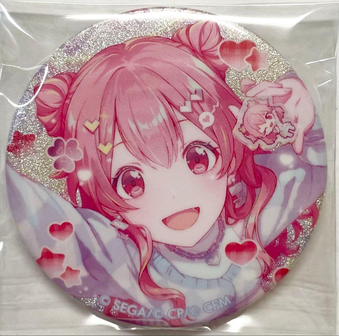 プロセカ 桃井愛莉 グリッター缶バッジ - メルカリ