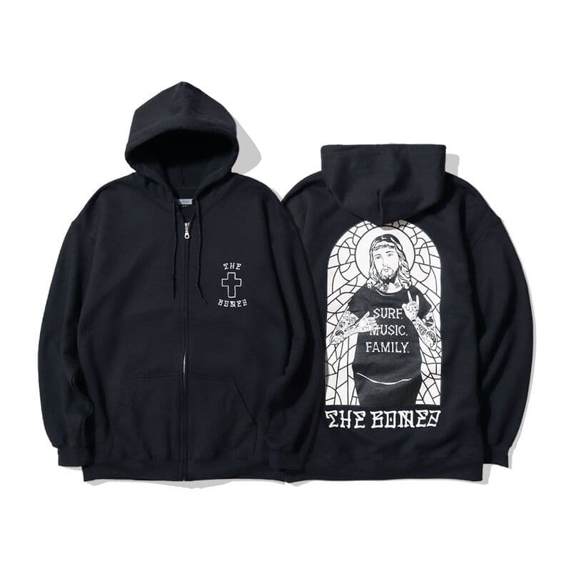 新品 未開封品 THE BONEZ ボーンズ パーカー L ジップアップ - メルカリ