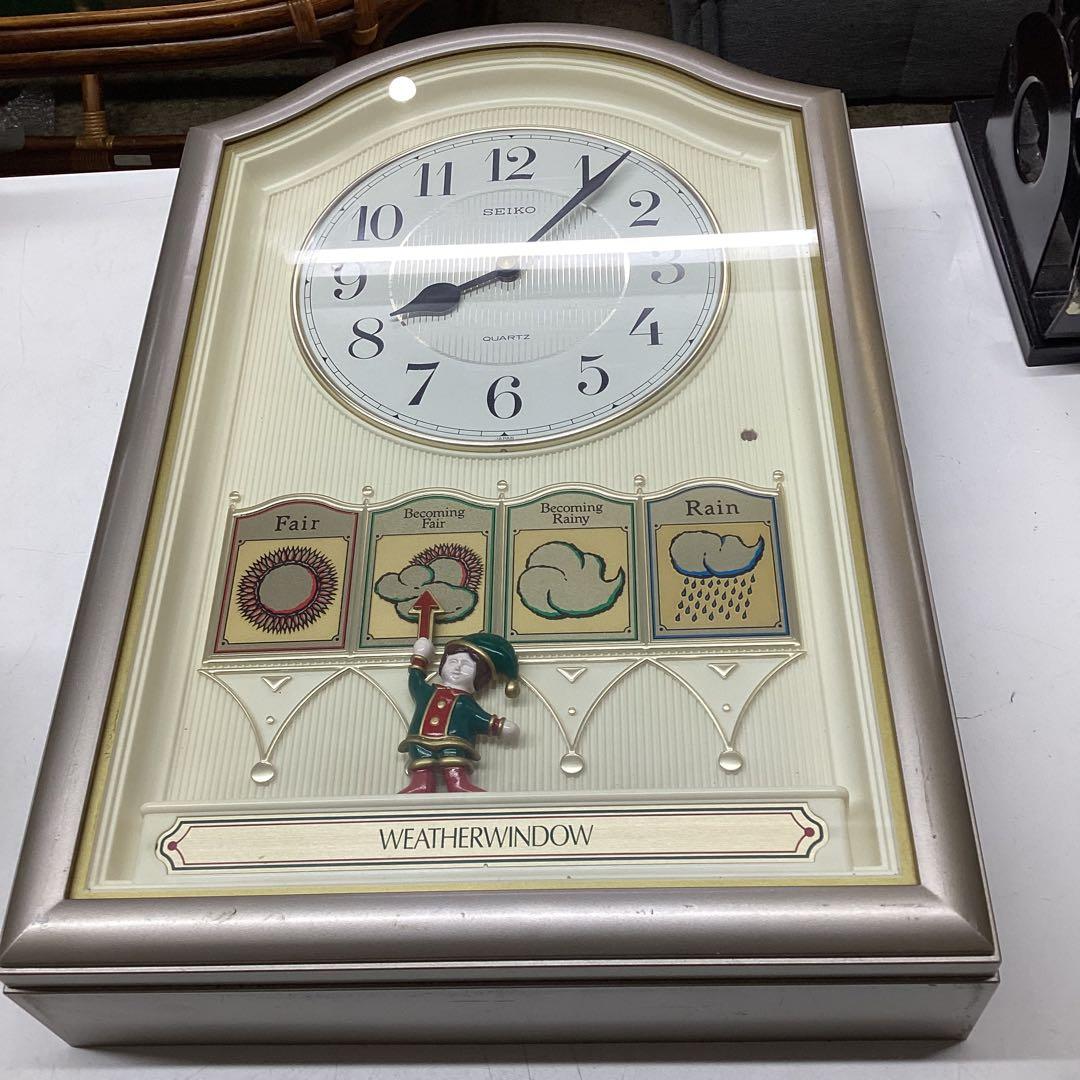 SEIKO セイコー 天気からくり時計 ウェザーウィンドウ ジャンク - メルカリ