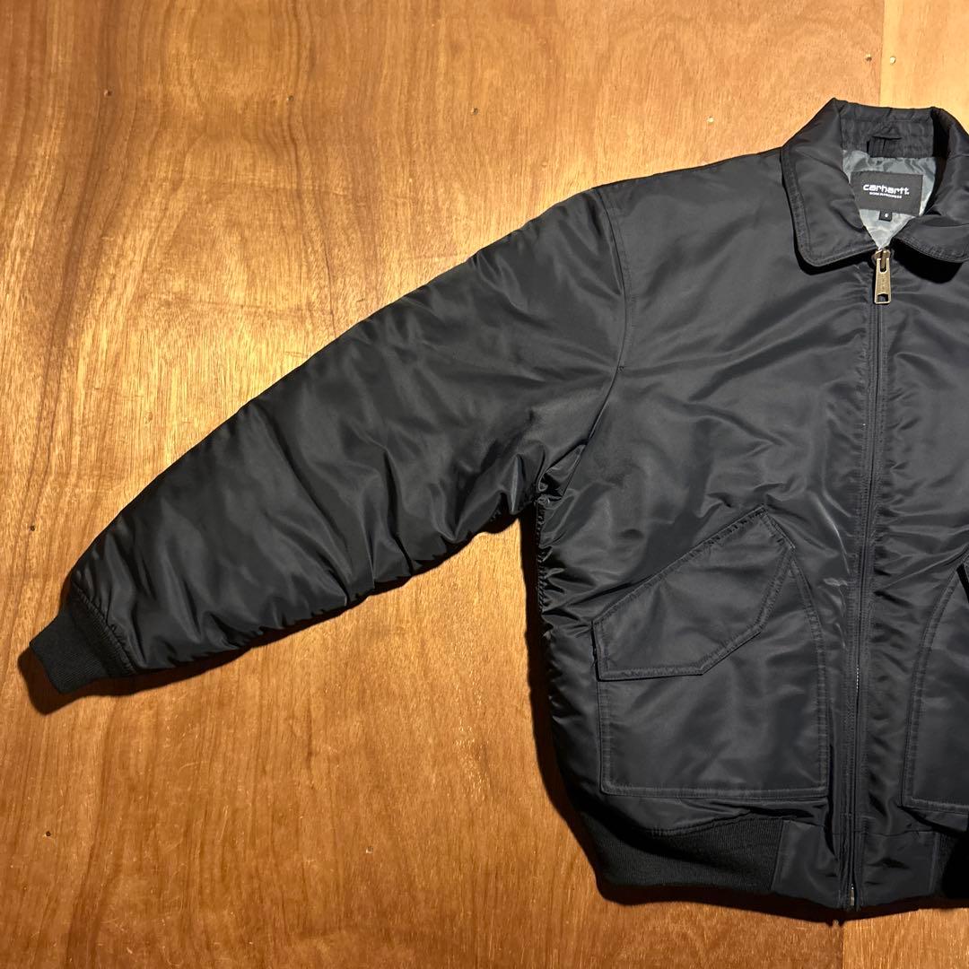 Carhartt WIP オルテン ボンバージャケット 黒 S - メルカリ