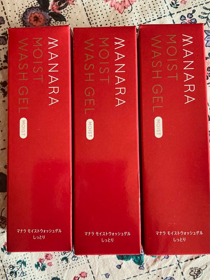 マナラモイストウォッシュゲル 3本セット 120mlしつとり MANARA（マナラ） マナラ公式 / マナラモイストウォッシュゲル
