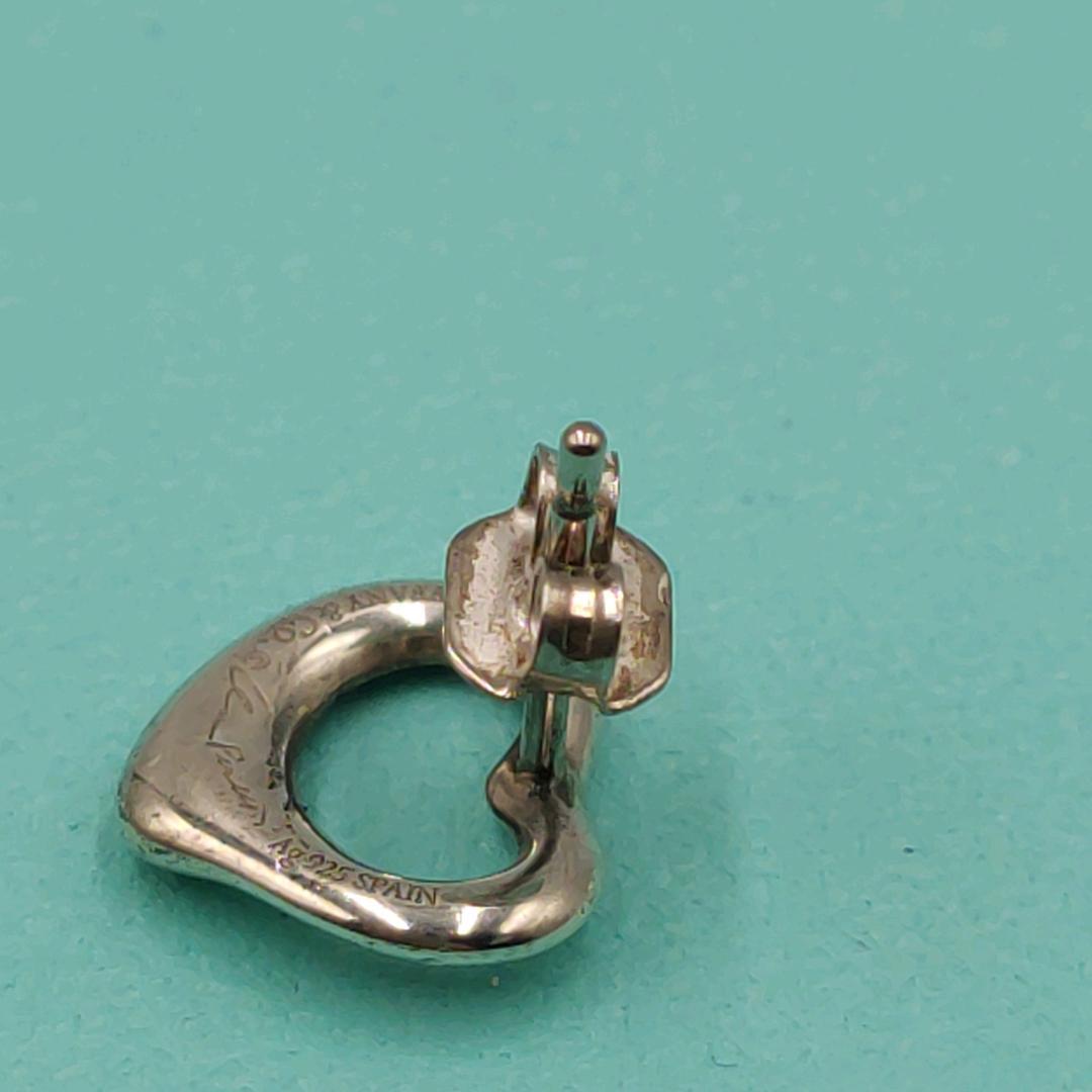TIFFANY&Co. ティファニー オープンハート ピアス ジャンク - メルカリ