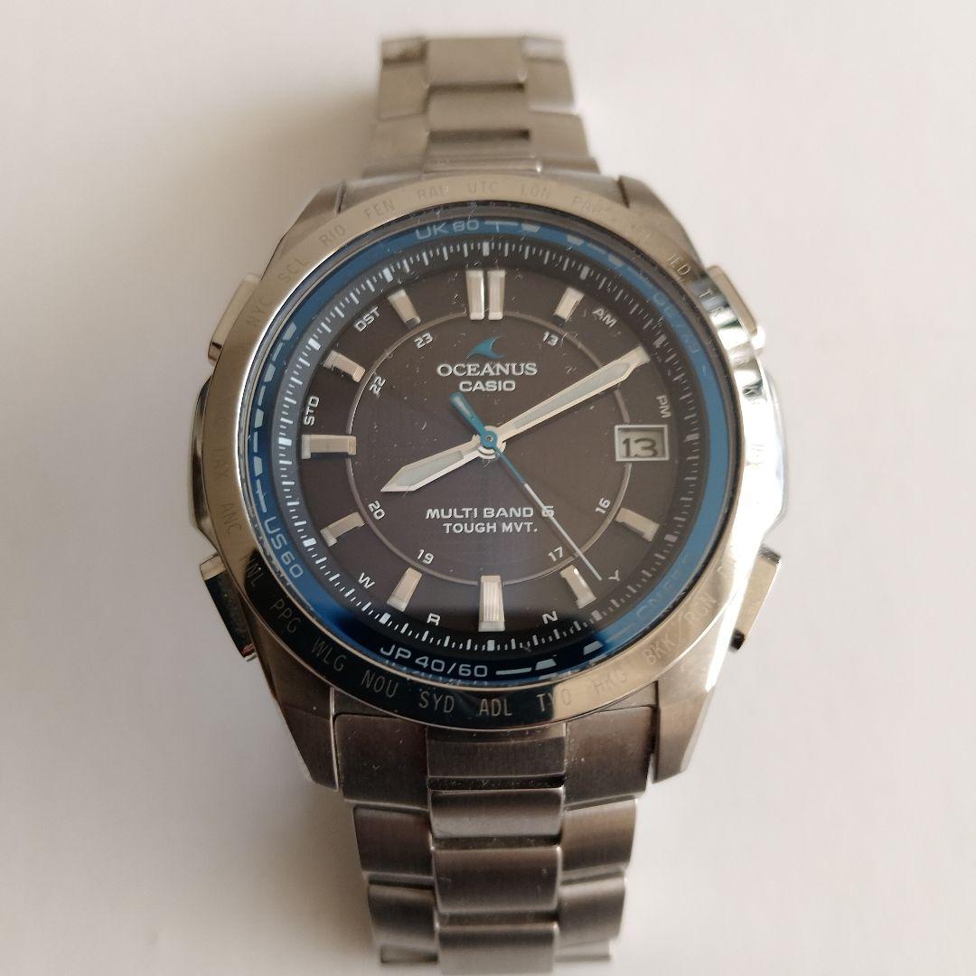 極美品 CASIO OCEANUS 電波ソーラー OCW-T100TD-1JF Buy Casio Oceanus OCW-T100TD-1AJF Watch | Solar Radio Titanium